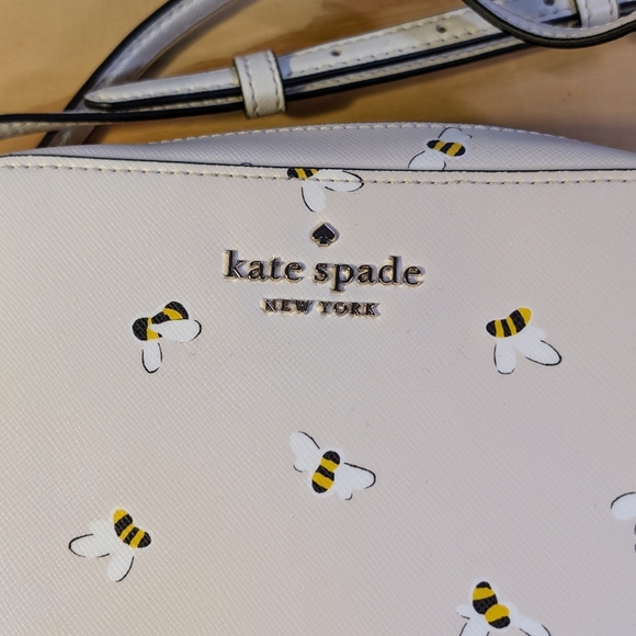 Kate Spade bee printed camera bag
